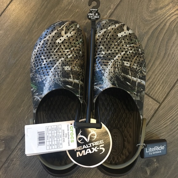 literide realtree max 5 clog